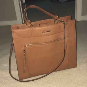 Calvin Klein square tote